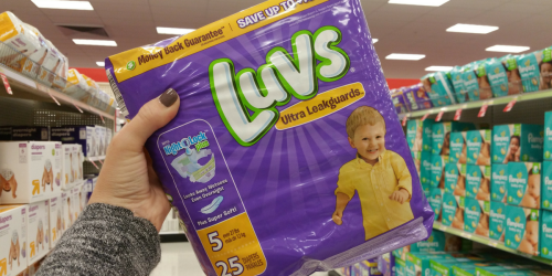 Print Five BRAND NEW Luvs & Pampers Coupons to Score Cheap Diapers at Target or Walmart