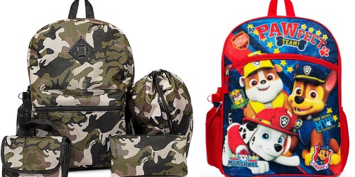 Macy’s: Kids’ 6-Piece Camo Backpack Set ONLY $12.99 Shipped (Regularly $35) + More