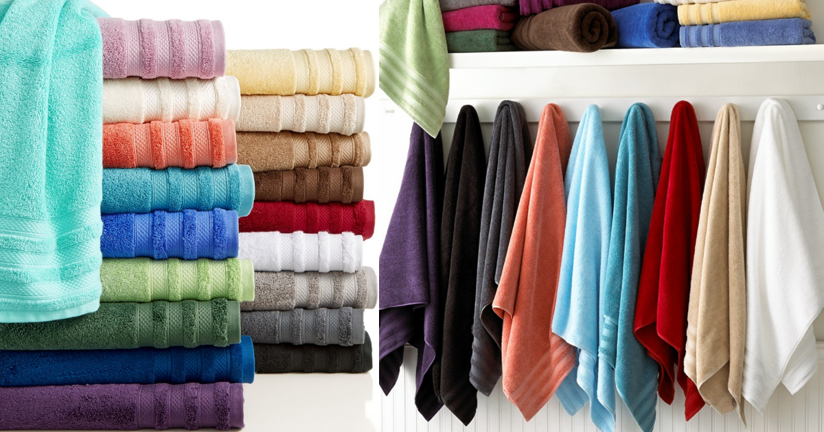 Macy's 10 Off 25 Purchase = 2 Pima Cotton Bath Towels AND Hand Towel