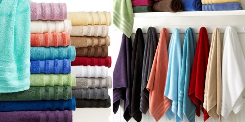 Macy’s: $10 Off $25 Purchase = 2 Pima Cotton Bath Towels AND Hand Towel Just $16.91 (Reg. $80)