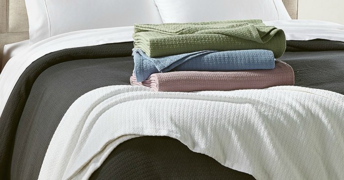 Macy's: Ralph Lauren Classic 100% Cotton Blankets Only $ (Regularly  $90+) - ALL SIZES