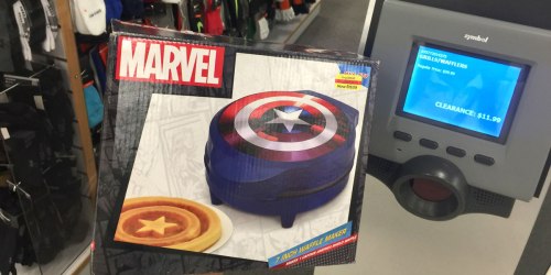 Kohl’s Clearance: Marvel Waffle Makers ONLY $11.99 or Less (Regularly $40)