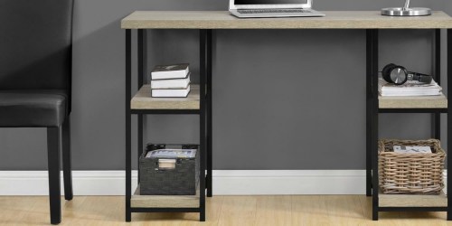 Double Pedestal Writing Desk ONLY $99.99 Shipped (Regularly $249)
