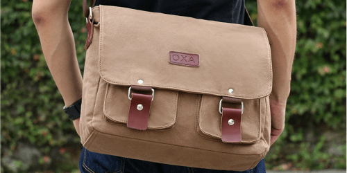 Amazon: OXA Canvas Messenger Bag Just $14.29