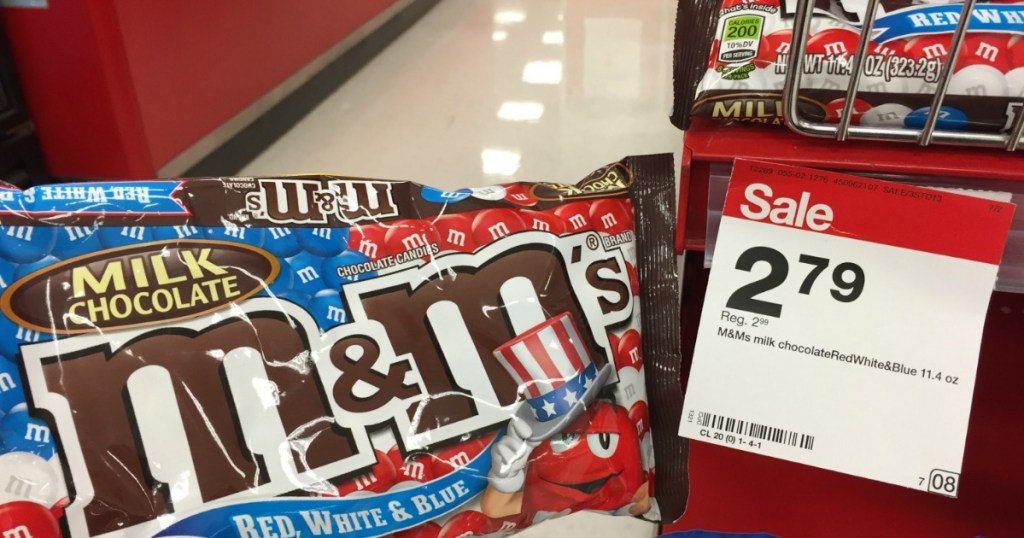 Target: M&M's Red White & Blue Candy only $.39