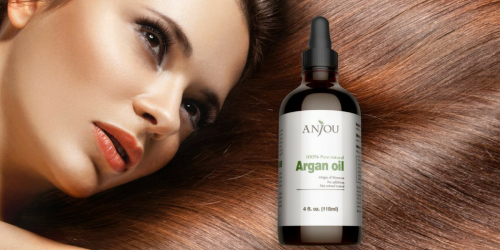 Amazon: Anjou Moroccan Argan Oil Only $9.79 (Regularly $14) – Fantastic Reviews