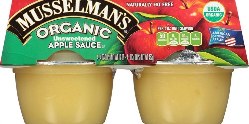 Amazon: 48 Cups of Musselman’s Apple Sauce ONLY $7.71 (Just 16¢ Each) – Ships w/ $25 Order