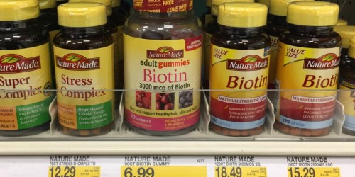 Target: Nature Made Gummies Only $3.24 (Regularly $6.99)