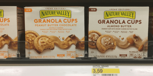 Nature Valley Granola Cups 5-Count Pack Only $2.01 at Target
