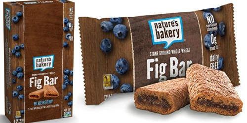 Amazon: 30% off Nature’s Bakery Whole Wheat Fig Bars
