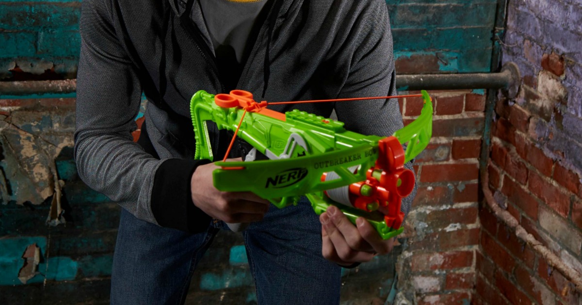 sandsynligt Selvrespekt virkningsfuldhed Nerf Zombie Strike Outbreaker Bow Only $10