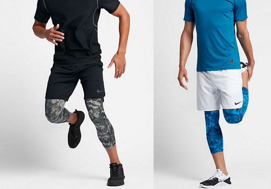 nike compression tights men's