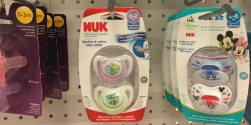 Target: NUK Pacifier 2-Pack Only $1.99 After Cash Back (Regularly $4.99)