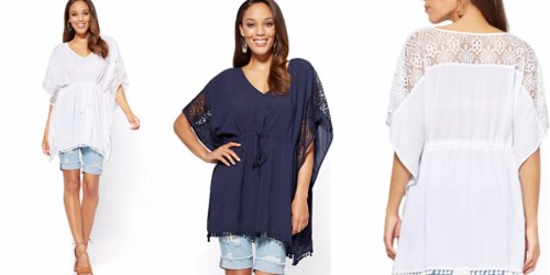 New York & Company: 70% Off Clearance + Free Shipping = Cover-Up Just $14.98 Shipped