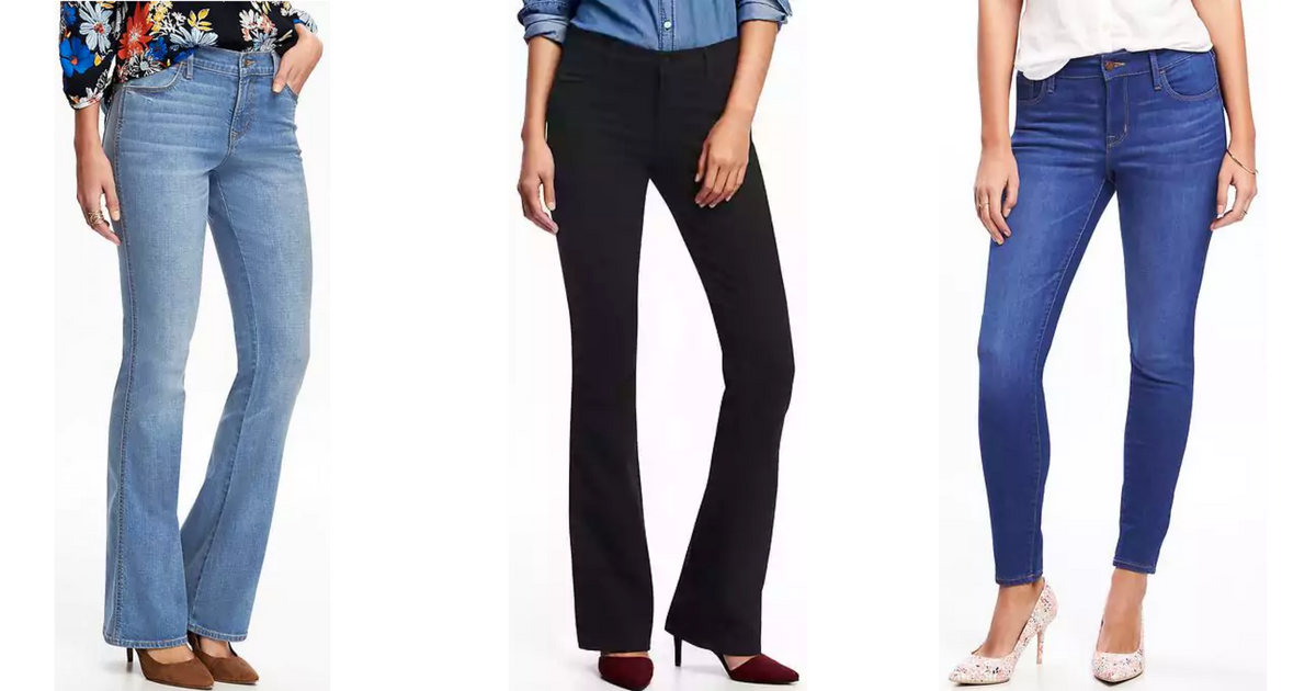 Extra 40% Off at Old Navy & Gap + Free Shipping on $25 = Women's Jeans ...