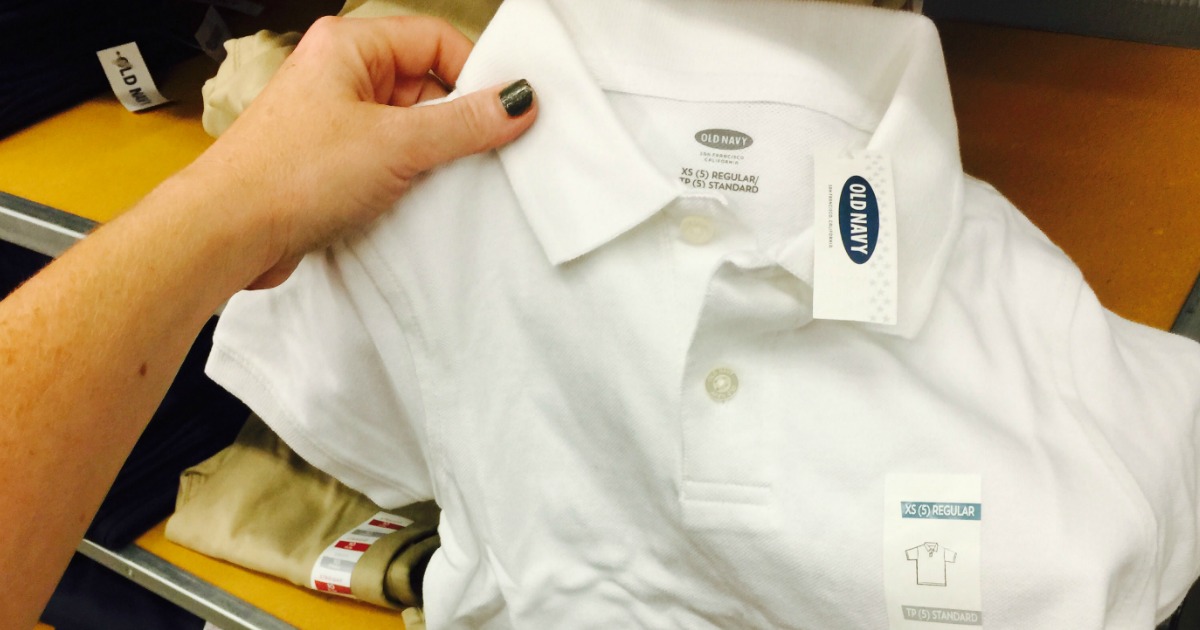 old navy uniform shirt