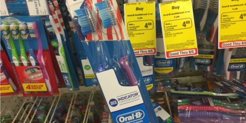 Better Than FREE Oral-B Toothbrushes TWIN Pack at CVS (After Rewards)