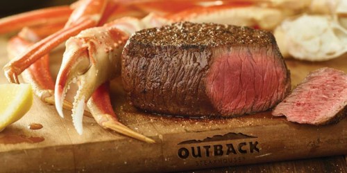 Outback Steakhouse: $5 Off 2 Dinner Entrees