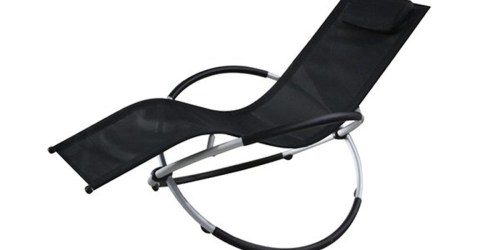 Outdoor Lounge Rocking Chair Just $71.99 Shipped (Regularly $237.99)