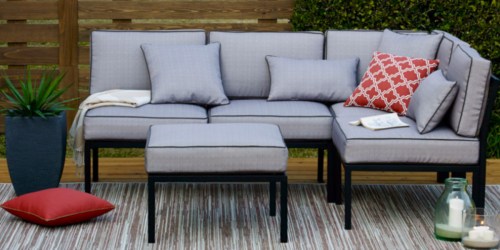 Wow! 4-Piece Outdoor Sectional ONLY $246 Shipped (Regularly $1,200) – Awesome Reviews
