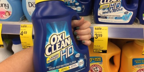OxiClean Laundry Detergent 40 Oz Bottles ONLY 99¢ at Walgreens and Rite Aid