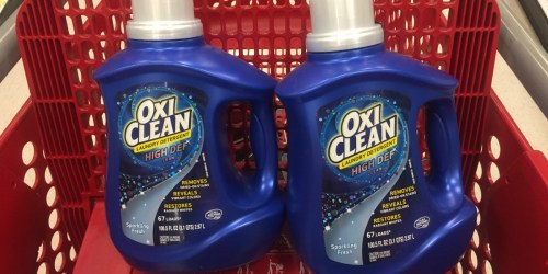 Target: HUGE Bottles of OxiClean Just $2.49 Each & MORE