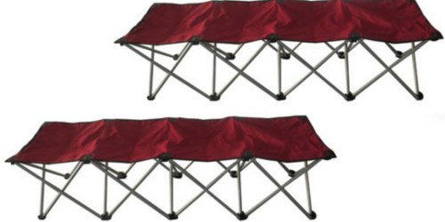 Walmart: Ozark Trail 4-Person Foldable Bench Only $9.99 (Regularly $32)