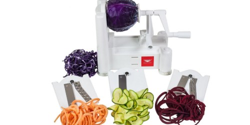 Amazon Prime: Tri-Blade Vegetable Spiral Slicer Only $18.36 Shipped (Awesome Reviews)