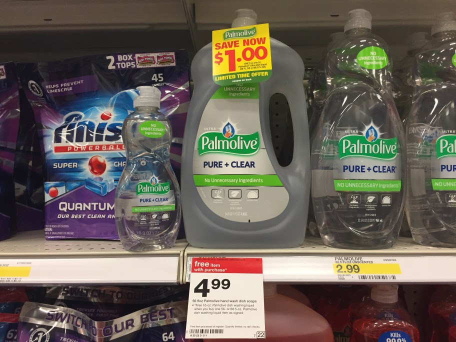 Print a New Palmolive Coupon for HUGE Savings at Target (After Cash Back)