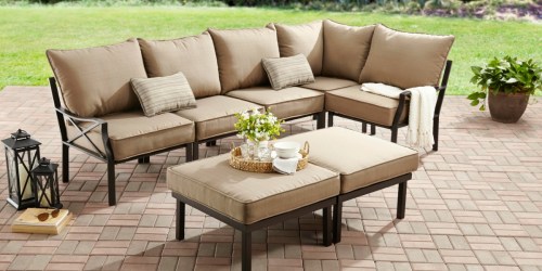 Walmart: Mainstays 7-Piece Outdoor Sofa Sectional Set Just $349 Shipped (Regularly $596) & More