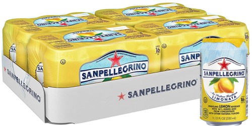 San Pellegrino Lemon Sparking Fruit Beverage 24-Pack Only $11.99 (Regularly $19.88)