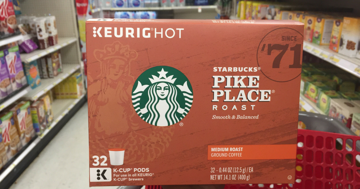 Target Starbucks 32Count KCups Only 13.19 (Regularly 21) Just 41