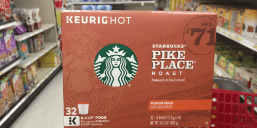 Target: Starbucks 32-Count K-Cups Only $13.19 (Regularly $21) – Just 41¢ Per K-Cup!