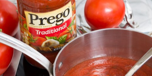New $1/1 Prego Sauce Coupon = Only 99¢ at Target (Regularly $2)