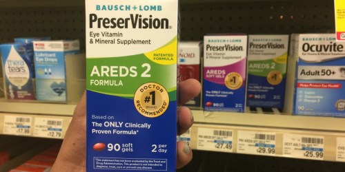 High Value $5/1 PreserVision Eye Vitamins Coupon =  50% Off at CVS Starting 7/30