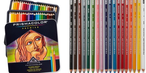 Amazon: Prismacolor Premier Colored Pencils 48-Count Only $14.99 (Amazing Reviews)