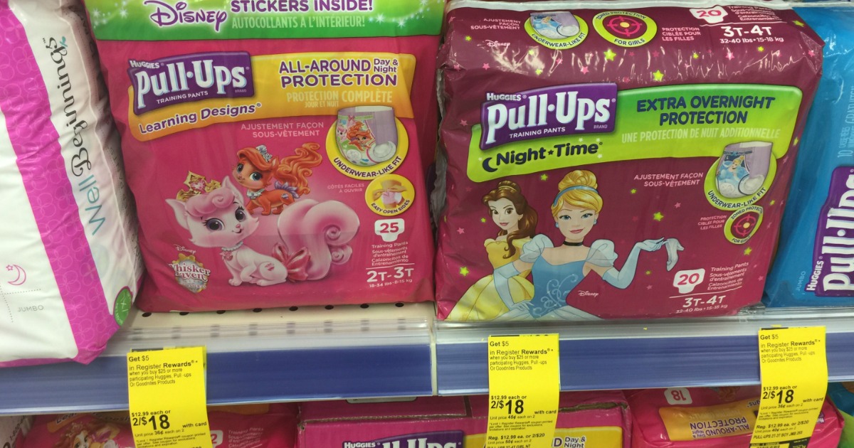 Walgreens Huggies Diapers & PullUps ONLY 3.33 Per Jumbo Pack (After