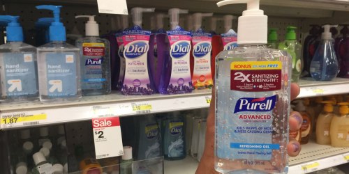 Target Shoppers! Better Than Free Purell Advanced Hand Sanitizer Bottles After Cash Back