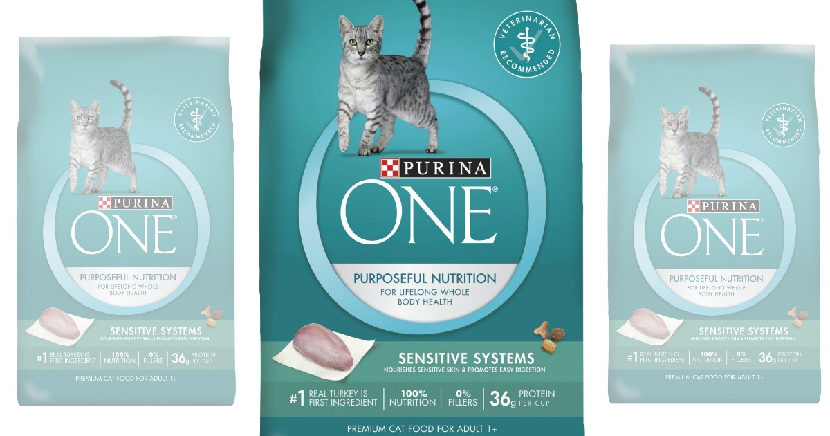 Amazon Purina ONE Sensitive Systems Cat Food 7 lb. Bag ONLY 5.79