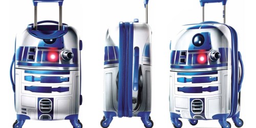 American Tourister Star Wars R2D2 Spinner Suitcase Only $52.33 Shipped (Regularly $139.99)