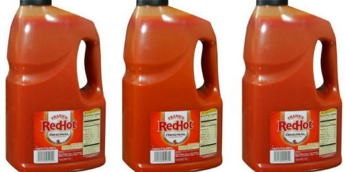 Amazon Prime: One GALLON Frank’s Red Hot Sauce Only $10.72 Shipped