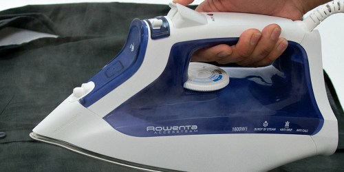 Macy’s: Highly Rated Rowenta Access Steam Iron Only $39.99 (Reg. $75) + More Iron Deals
