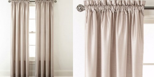JCPenney: Royal Velvet Thermal Curtain Panels ONLY $12.59 (Regularly $50)