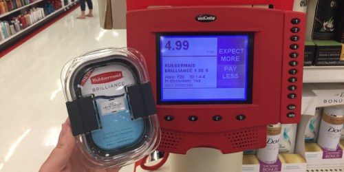Target: Rubbermaid Brilliance Containers Just $1.99 After Ibotta (Regularly $5)