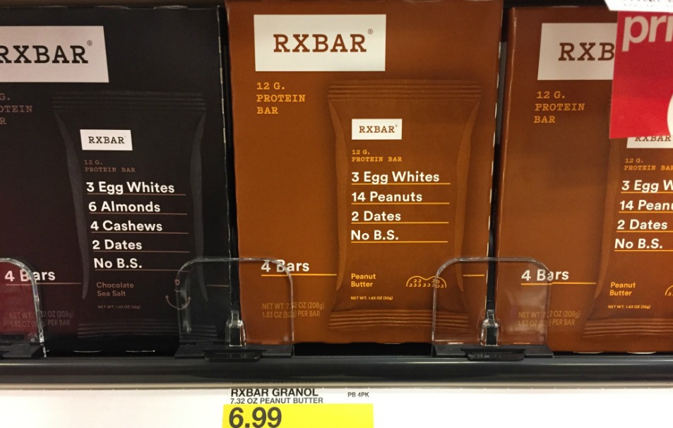 Target RXBar Kids 5Pack ONLY 1.69 After Cash Back (No Coupons Needed