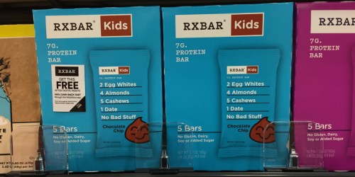 Target: RXBar Kids 5-Pack ONLY $1.69 After Cash Back (No Coupons Needed) + More