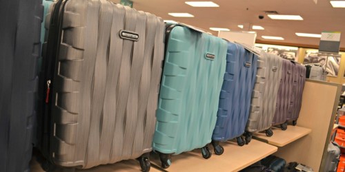 Kohl’s Cardholders: Samsonite Hardside Spinner Luggage ONLY $63.49 (Regularly $260)