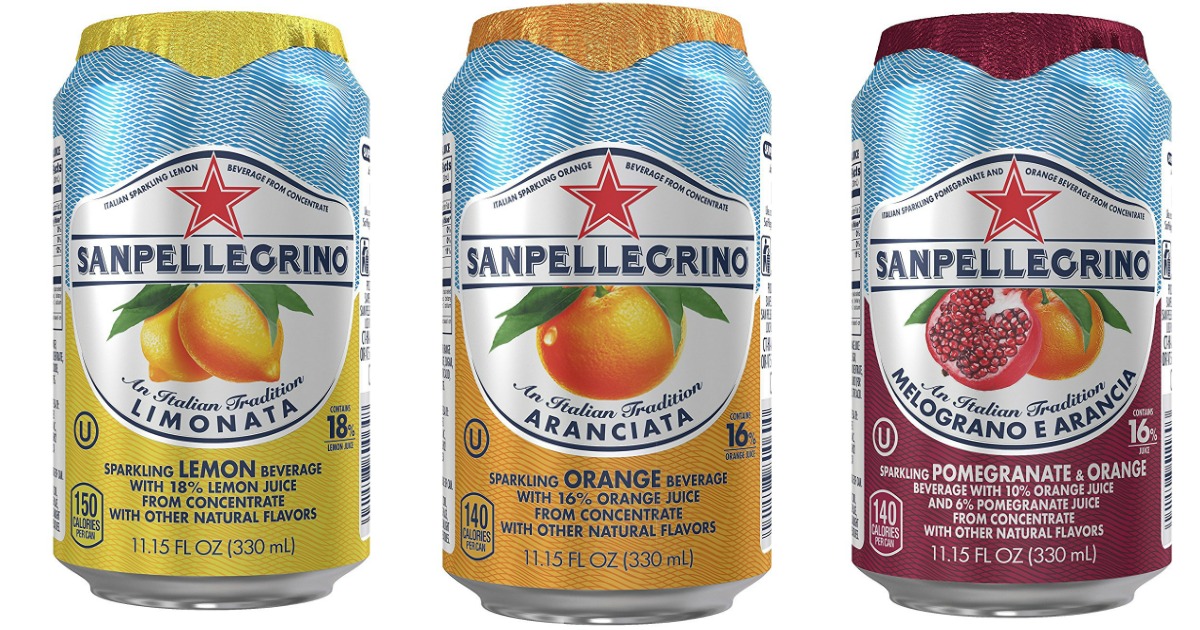 Amazon Prime Sanpellegrino Sparkling Beverages 24Packs Starting at 11.19 Shipped (47¢ Each!)