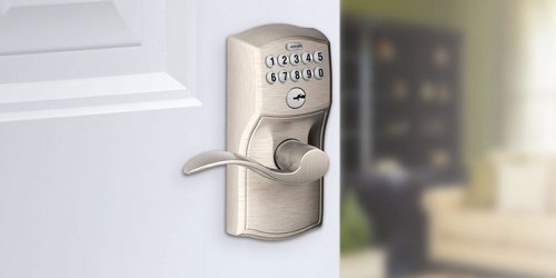 Schlage Camelot Keypad Lever Door Lock ONLY $77.73 Shipped (Regularly $103)