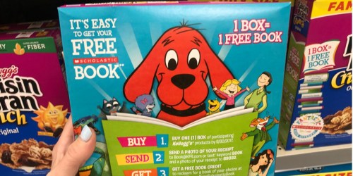 Walmart Shoppers! Score Up To 90 FREE Scholastic Kid’s Books – Just Buy Kellogg’s Products